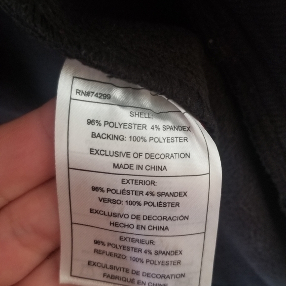 Unisex Snozu  Black Performance Jacket. Kids Size Large 14/16. - Picture 6 of 6